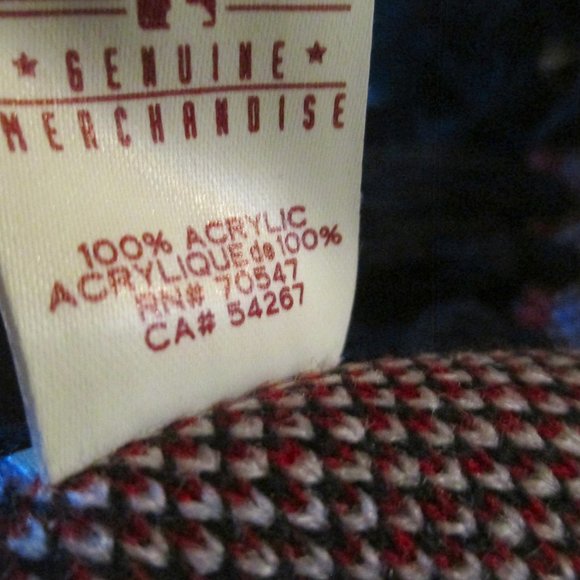 47 Clubs Blue Multicolored Scarf - Picture 3 of 4